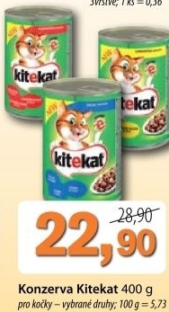 Konzerva pro kocky kitekat