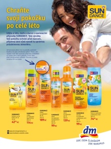 akční leták dm drogerie 26.6.2015-27.8.2015