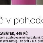 saty s 3/4 rukavem 934574E02