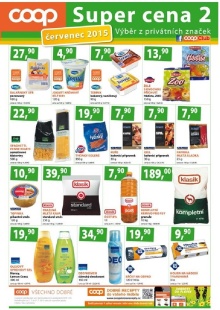 akční leták COOP 1.7.2015-14.7.2015