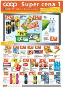 akční leták COOP 1.7.2015-14.7.2015