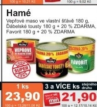 Maso veprove ve vlastni stave hame