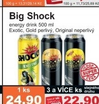 Napoj energeticky big shock