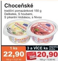 Tradicni pomazankove ochucene chocenske