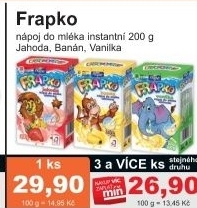 Napoj instantni do mleka frapko