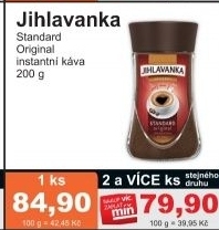 Kava instantni standard jihlavanka