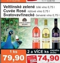 Vino veltlinske zelene zamecke vinarstvi bzenec