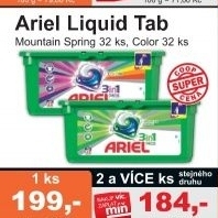 Praci kapsle ariel 3v1