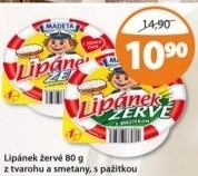 Zerve lipanek madeta