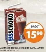 Napoj cokolada ledova eisschoko