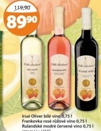 Vino irsai oliver vinium selection velke pavlovice