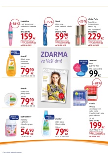 akční leták dm drogerie 1.7.2015-31.7.2015