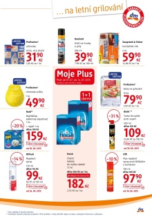 akční leták dm drogerie 1.7.2015-31.7.2015
