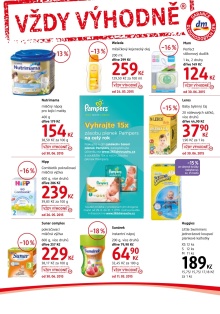 akční leták dm drogerie 1.7.2015-31.7.2015