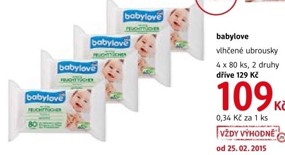 Ubrousky vlhcene detske babylove