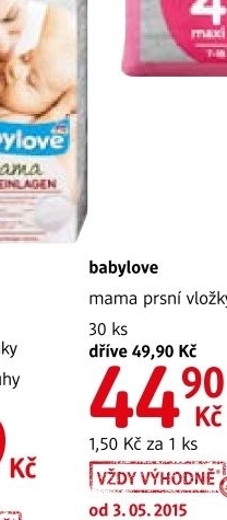 Vlozky prsni pro matky babylove