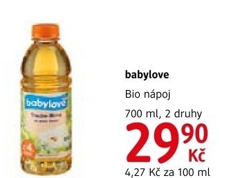 Napoj ovocny bio babylove
