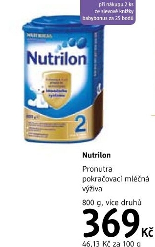 Vyziva mlecna pronutra nutrilon