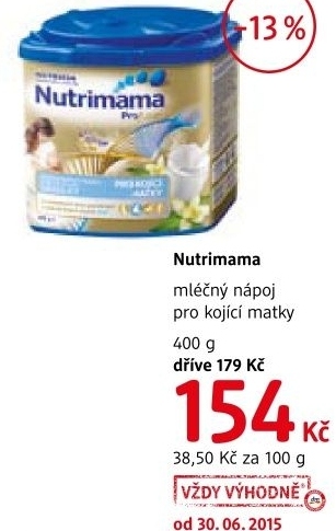 Napoj mlecny pro kojici matky nutrimama profutura nutricia