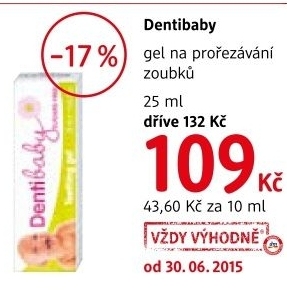 Gel na zuby detsky dentibaby