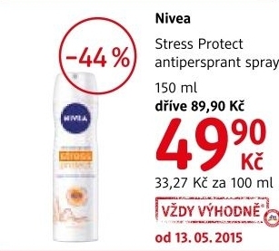 Deodorant sprej damsky stress protect nivea