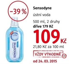 Ustni voda sensodyne