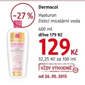 Micelarni voda hyaluron dermacol