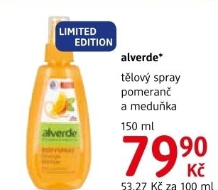 Deodorant sprej telovy alverde