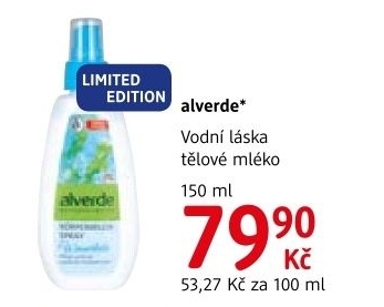 Mleko telove ve spreji alverde