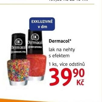 Lak na nehty neon dermacol