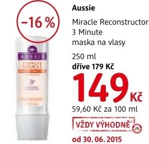 Maska na vlasy aussie