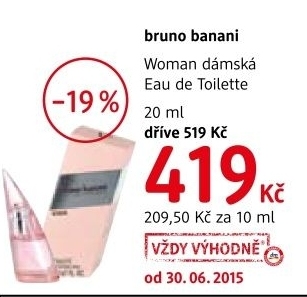 Toaleni voda damska bruno banani