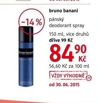 Deodorant sprej pansky bruno banani