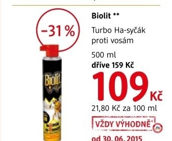 Ha sycak na vosy turbo biolit