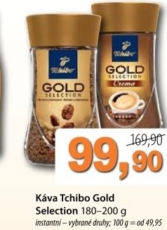Kava instantni gold selection tchibo