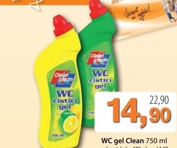 Cistic wc gelovy clean clean