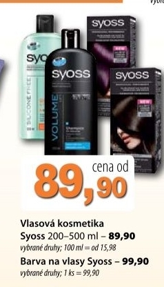 Kosmetika vlasova syoss