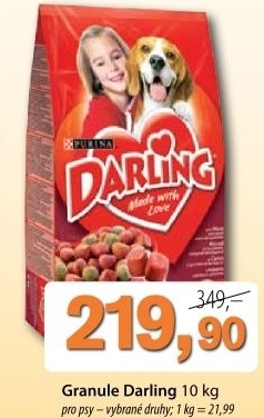 Granule pro psy darling purina