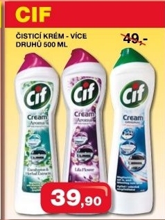 Cistici pisek cream cif