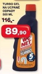 Cistic odpadu tekuty turbo wc net
