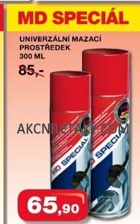 Prostredek mazaci univerzalni md special