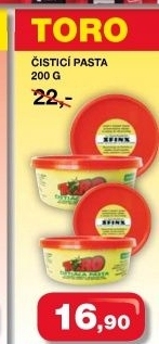 Cistici pasta toro