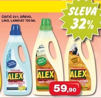 Cistic na drevo 2v1 alex