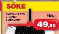 Smetak s tyci soke
