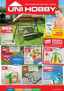 akční leták UNI HOBBY 9.7.2015-22.7.2015