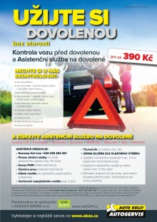 akční leták Auto Kelly 13.7.2015-9.8.2015