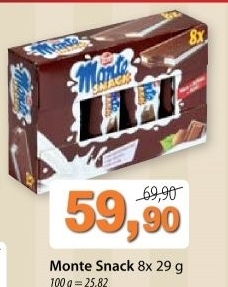 Dezert monte snack zott