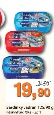Sardinky jadran
