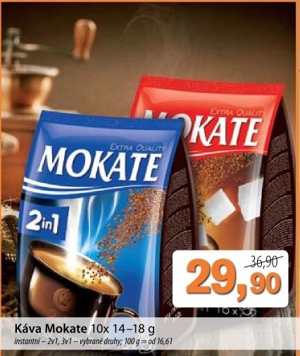 Kava instantni 2v1 mokate
