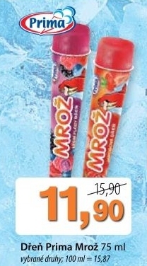 Nanuk ovocny mroz prima